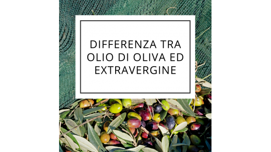 Difference between olive oil and extra virgin olive oil