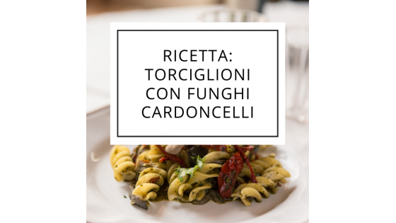Recipe: Twists with turnip cream, cardoncelli mushrooms and dried tomatoes